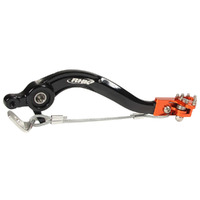 RHK Alloy Forged Brake Pedal for KTM 250 SXS 2007 >Orange