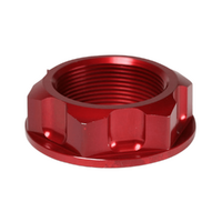 RHK Steering Head Nut for Honda CRF 450 RWE 2019-2022 >Red