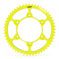 RHK SuperLite Steel Rear Sprocket 45T for Suzuki DR 350 1990-1999 >Yellow