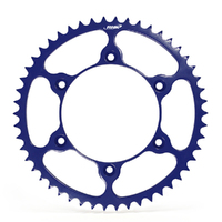 RHK SuperLite Steel Rear Sprocket 47T for KTM 450 XC-W SIX DAYS 2010-2011 >Blue