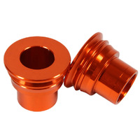 RHK Front Axle Spacers for KTM 450 RALLY FACTORY REPLICA 2011-On >Orange