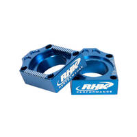 RHK Axle Blocks for Yamaha WR 450 FSP Aussie Edition 2021 >Blue