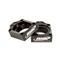 RHK Axle Blocks for Yamaha YZ 250 F 2003-2008 >Black