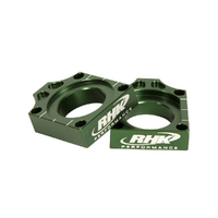 RHK Axle Blocks for Kawasaki KX 450 X 2021-2022 >Green