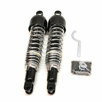 Rear Shock Pair SA9002 365mm Black