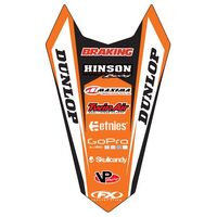 Factory FX Rear Fender Sticker for KTM 250SX 1998-2002 (10-32520)