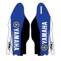 Factory FX Fork Guard Stickers for Yamaha YZ125 2008-2009 (17-40270)