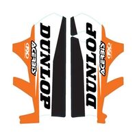 Factory FX Fork Guard Stickers for KTM 125EXC 2001-2007 (17-40506)