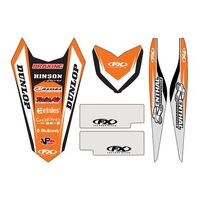 Factory FX Trim Kit Stickers for KTM 250SX 2008-2010 (17-50516)