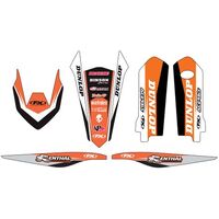 Factory FX Trim Kit Stickers for KTM 250SX 2016-2018 (19-50530)