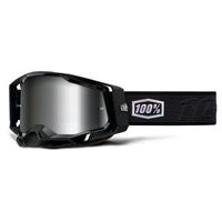 100% Racecraft2 Goggles Topo Mirror Silver Lens