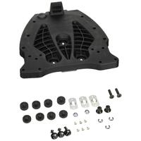 SW Motech Adapter Plate For Alu-Rack For Givi/Kappa Monokey Black 