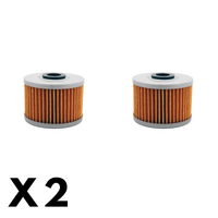 2 Pack Twin Air - Oil Filter for Kawasaki Z250SL ABS 2015-2016