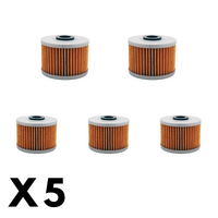 5 Pack Twin Air - Oil Filter for Honda GB500 1989-1990