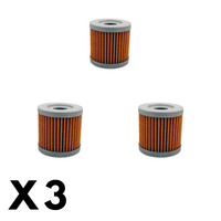 3 Pack Twin Air - Oil Filter for Kawasaki KLX400R 2003-2005