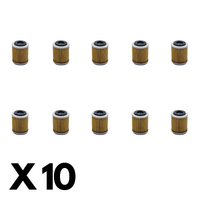 10 Pack Twin Air - Oil Filter for Yamaha YFM400F BIG BEAR 4WD 2000-2006