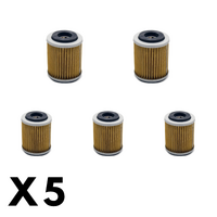 5 Pack Twin Air - Oil Filter for Yamaha WR400F 1998-2002