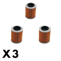 3 Pack Twin Air - Oil Filter for Can Am COMMANDER 1000R DPS 2022-2023