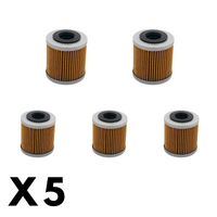 5 Pack Twin Air - Oil Filter for Aprilia SXV450 2006-2008