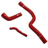 Samco Radiator Hose Kit for MV Agusta Dragster 800 2014-2019 >Red