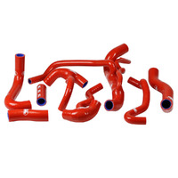 Samco Radiator Hose Kit for Ducati Streetfighter 848/S 2009-2015 >Red