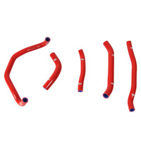 Samco Radiator Hose Kit for Honda CRF 1000L Africa Twin ABS 2016-2019 >Red