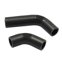 Samco Radiator Hose Kit for Honda CX 500 1978-1981 >Black