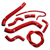 Samco Radiator Hose Kit for Honda CRF 450 L 2019-2020 >Red