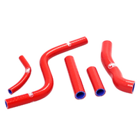 Samco Radiator Hose Kit for Honda CR 250 R 1988-1991 >Red