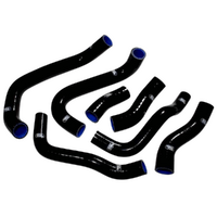 Samco Radiator Hose Kit for Honda CB 1000 Super Four C211 1993-1999 >Black