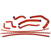 Samco Radiator Hose Kit Red TCSHON-76-R