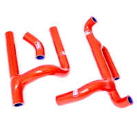 Samco Radiator Hose Kit for Husqvarna TE 310 2010-2013 >Red