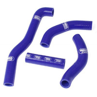 Samco Radiator Hose Kit for Kawasaki KX 250 E1/F1/G1 1987-1989 >Blue