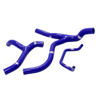 Samco Radiator Hose Kit for Kawasaki KX 450 F 2012-2015 >Blue (Y Piece Race Kit)