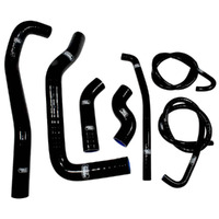 Samco Radiator Hose Kit for Kawasaki ZXR 750 H2 1990 >Black