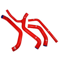 Samco Radiator Hose Race Kit Red TCSKAW-67-R