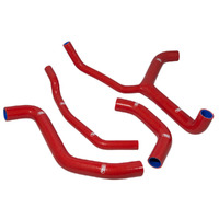 Samco Radiator Hose Race Kit for Kawasaki ZX 10 R/SE/KRT/RR 2016-2019 >Red