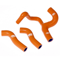 Samco Radiator Hose Kit for KTM 250 XCF-W 2008-2011 >Orange (Thermo Bypass)