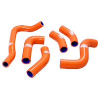 Samco Radiator Hose Kit for KTM 400 EXC-E 1999 >Orange