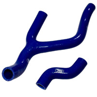 Samco Radiator Hose Kit for Husqvarna FC 250 2014-2015 >Blue (Y Piece Race Kit)