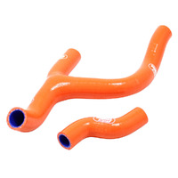 Samco Radiator Hose Kit for KTM 350 XC-F 2011-2015 >Orange (Y Piece Race Kit)