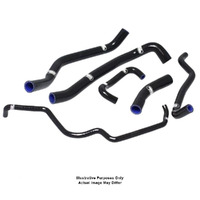 Samco Radiator Hose Kit Black TCSTRI-12-K