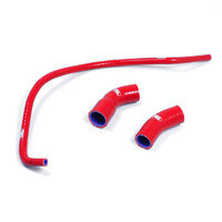 Samco Radiator Hose Kit for Yamaha YZF R1M 2015-2019 >Red