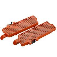 Trail Tech Orange Radiator Guards for Husaberg FE390 2010-2012