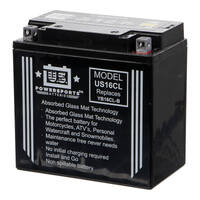 USPS AGM Battery for Kawasaki Mule 1000 KAF450 1988 > UBUS16CL