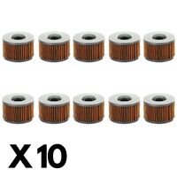 10 Pack Whites Oil Filter for Honda VT250FL Spada 1989-1992