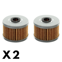 2 Pack Whites Oil Filter for Kawasaki KLX140L Big Wheel 2008-2020