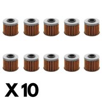 10 Pack Whites Oil Cooler Filter for Honda SXS1000 5P Pioneer 2016-2023