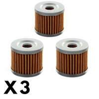 3 Pack Whites Oil Filter for Suzuki GZ125 Marauder 2000-2007