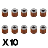 10 Pack Whites Oil Filter for Suzuki GS250FWD 1983-1985